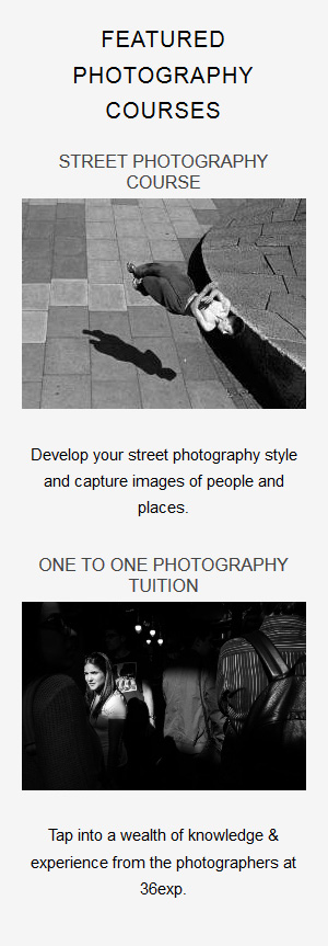 Featured Photography Courses