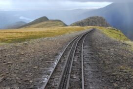 Leading Lines of a railway track