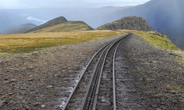 Leading Lines of a railway track