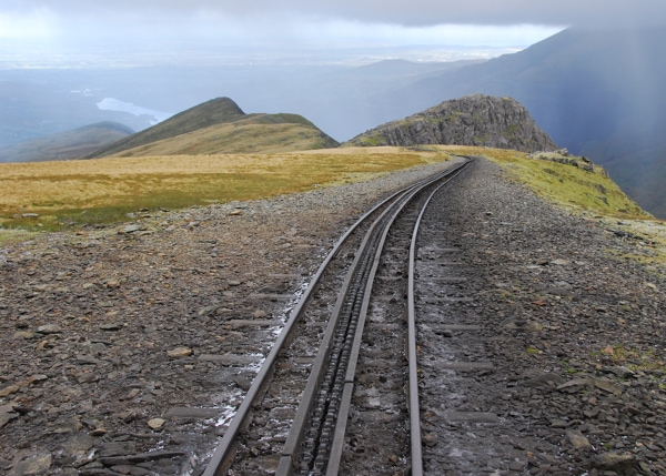 Leading Lines of a railway track