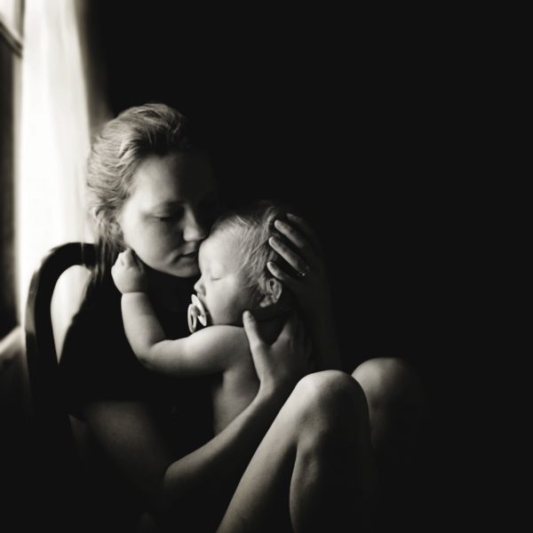 Intimate family portrait photography