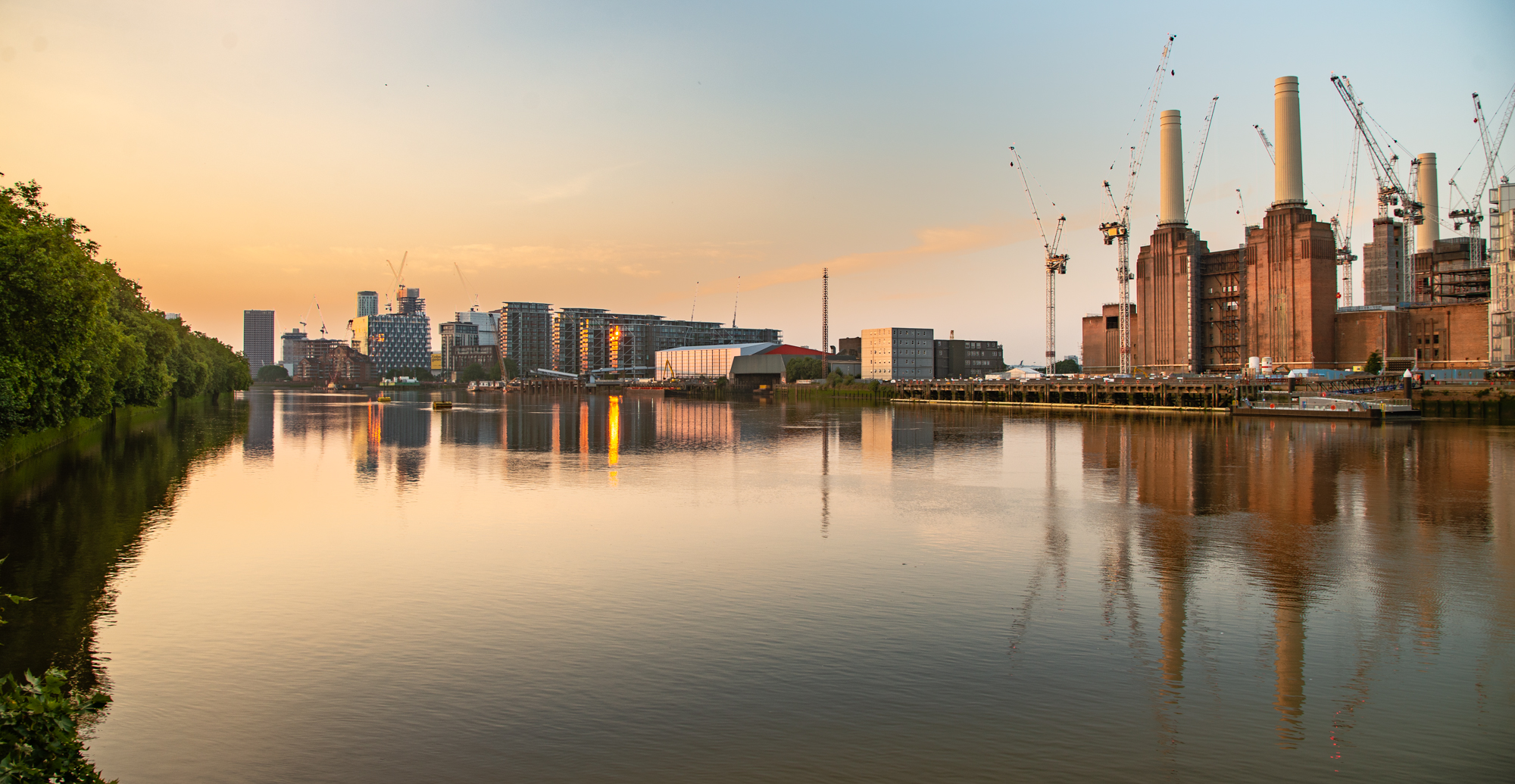 Battersea Power Station At Dawn