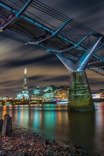 Shard at Low Tide