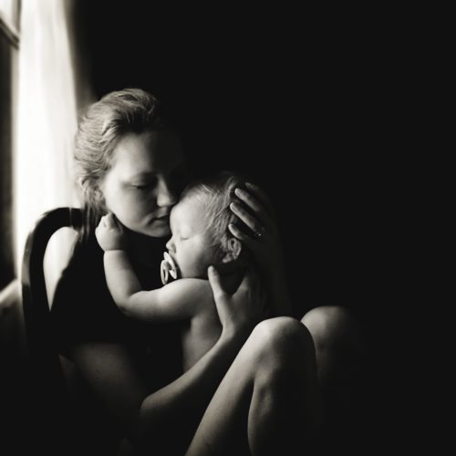 Intimate family portrait photography